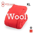 OTTO ricetta Kake Futon LANA キングロング ROSSO(レッド) ウール ORC740WLKL-RE