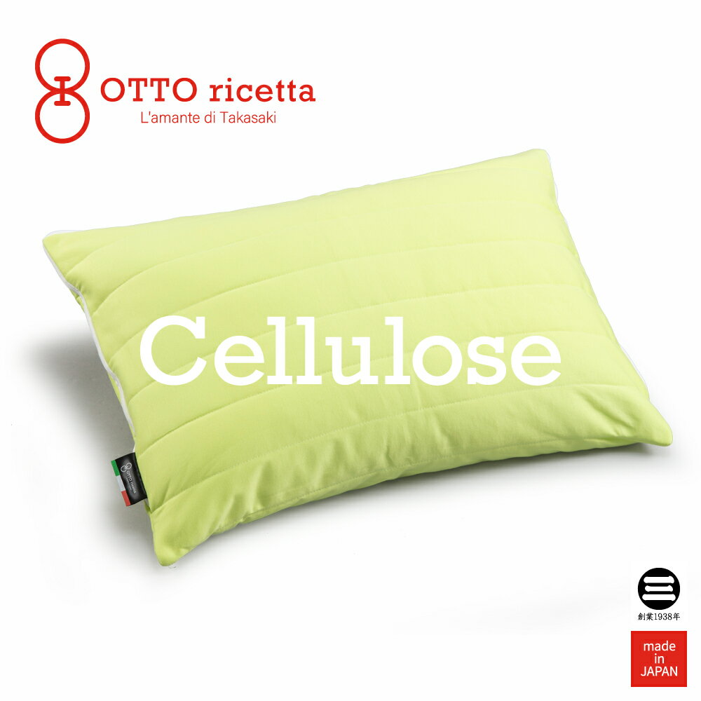 OTTO ricetta Pillow LYOCELL 45×65 AVOCADO(ライム) 再生繊維(セルロース) ORM110LY-LM