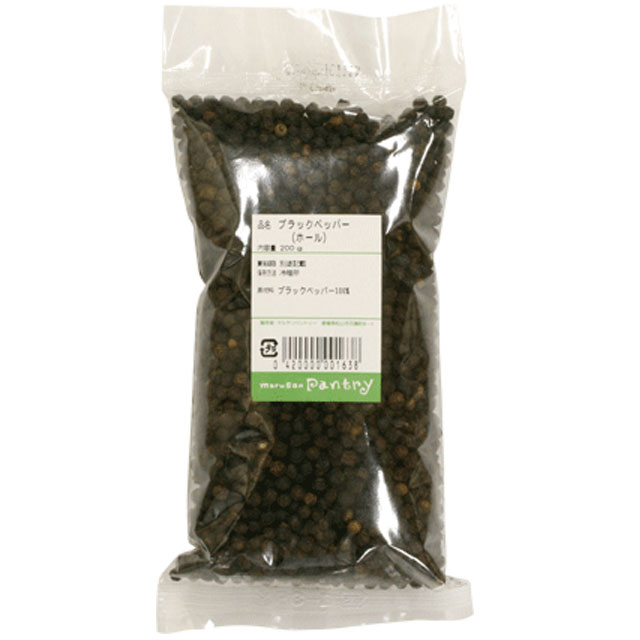 ブラックペッパー　ホール　200g