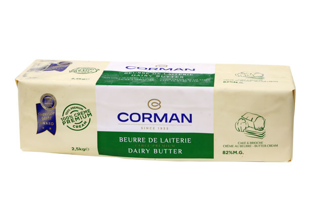 【F】Corman 発酵バター2.5kg