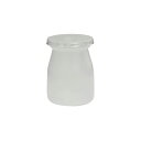 FK 耐熱牛乳カップ ナチュラル(フタ付) 2個
