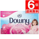 ダウニーシート 柔軟剤シート 34枚×6個 乾燥機用 静電気対策 エイプリルフレッシュ Downy Sheets 【送料無料】