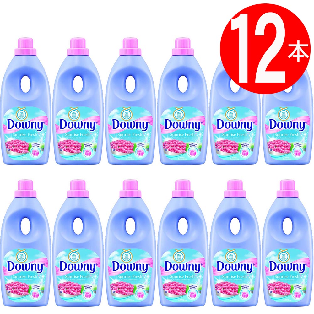 ダウニーサンライズフレッシュ 柔軟剤 Downy Sunrise 900ml×12本  濃縮タイプ 衣料用柔軟剤 ベトナムダウニー アジアンダウニー 