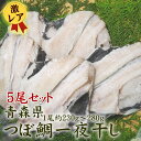 5尾販売 つぼ鯛 干物 1尾（約230g） 開き干し 一夜干し ツボダイ 干物 つぼだい