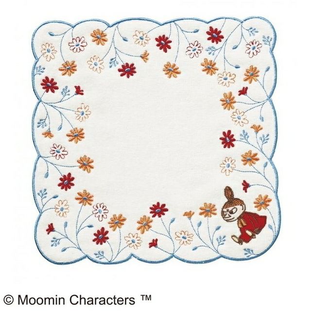 ミニタオル ムーミン リトルミイ 花々