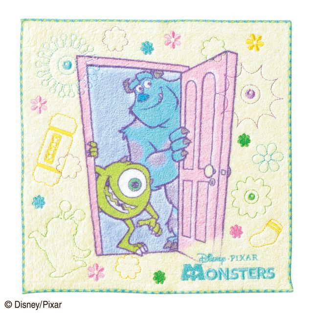 Disney ディズニー PIXAR ピクサー ミニタオル モンスターズ・インク パニックデイズ