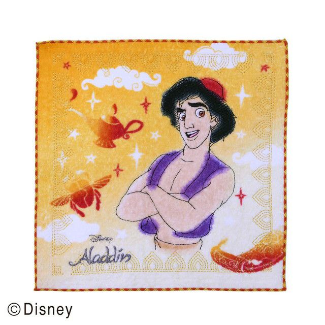 Disney ディズニー ミニタオル アラジン ウォーターアラビアン
