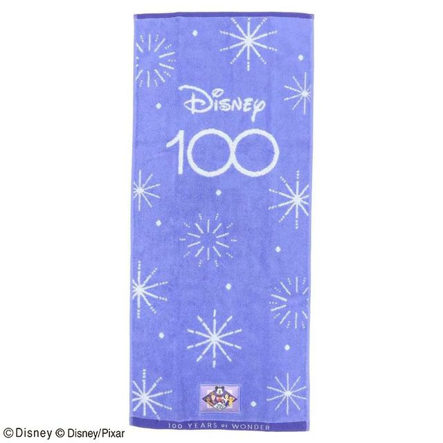 【Disney100】 フェイスタオル ディズニー パープルワンダーのサムネイル