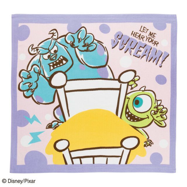 Disney PIXAR Disney ディズニー ピクサー 湯上げタオル モンスターズ・インク スクリーム