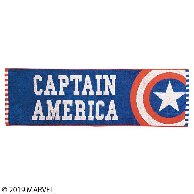 Disney ディズニースポーツタオル MARVEL ブルーアンドレッドスターのサムネイル