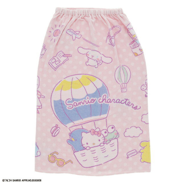 サンリオ キャラクターズ トリップフレンズ 80丈巻きタオル