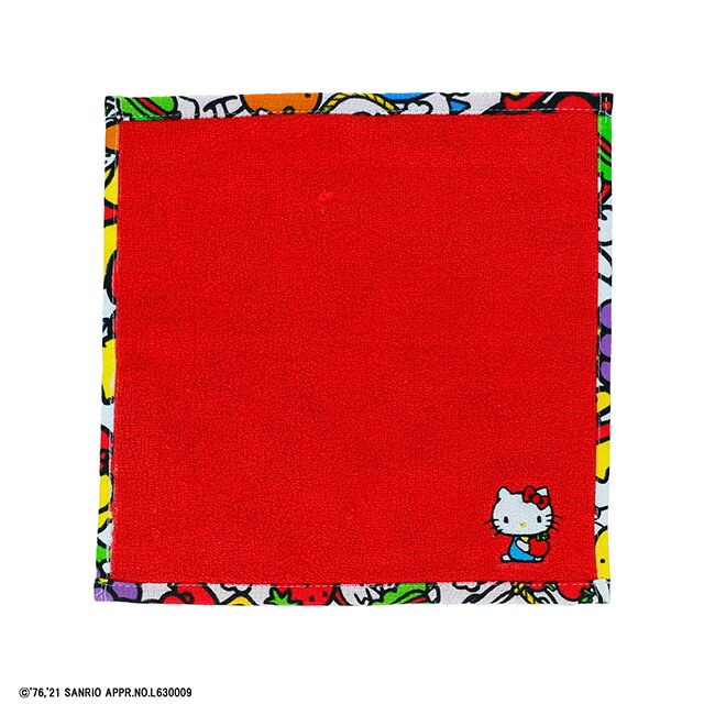 サンリオ ハローキティ ワッペンキュート ミニタオル