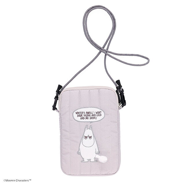 MOOMIN ムーミン ムスッとフェイス サコッシュ