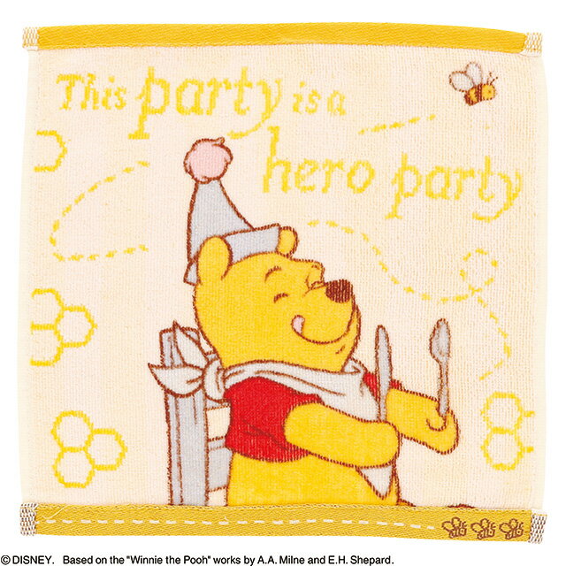ディズニー くまのプーさん ヒーローパーティ ミニタオル