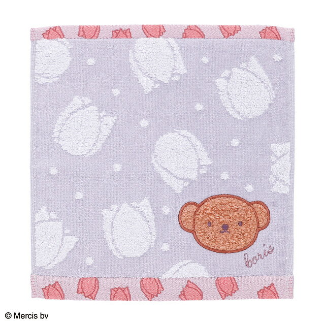 ミッフィー チューリップパイル ミニタオル オーガニックコットン