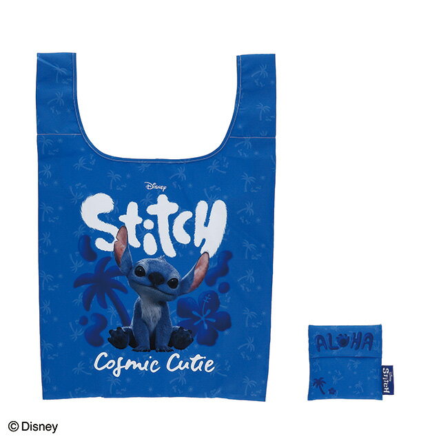【6/26スティッチの日・映画公開】ディズニー スティッチ アロハブルー エコバッグのサムネイル