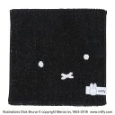 miffy ミッフィー ブラックミッフィー ミニタオル オーガニックコットン