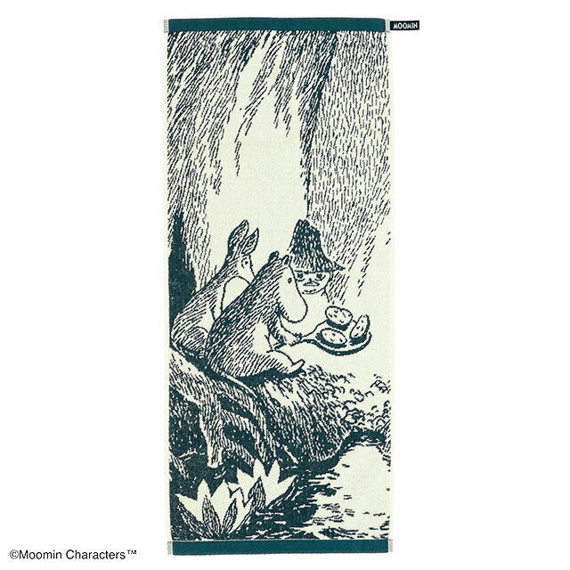 MOOMIN ムーミン パンケーキ フェイスタオル オーガニックコットン