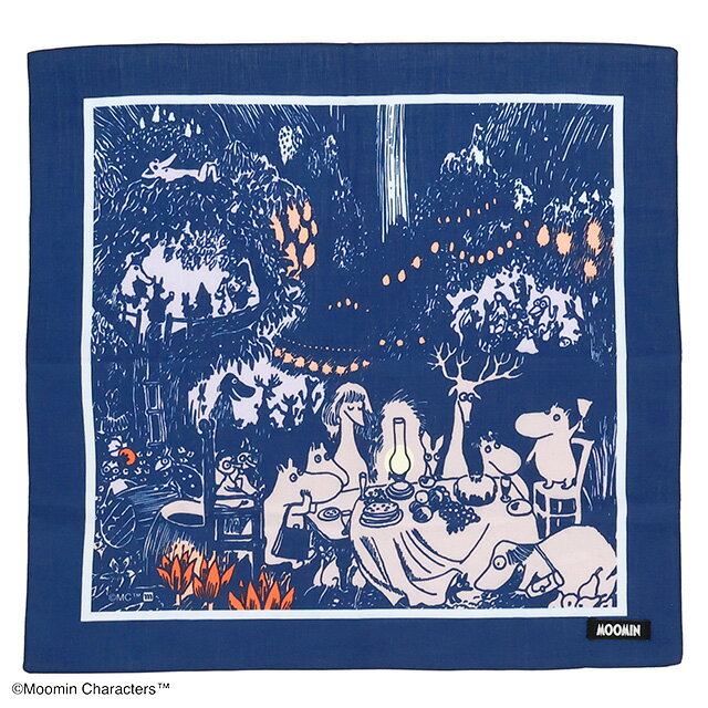 MOOMIN ムーミン 晩夏 ハンカチーフ