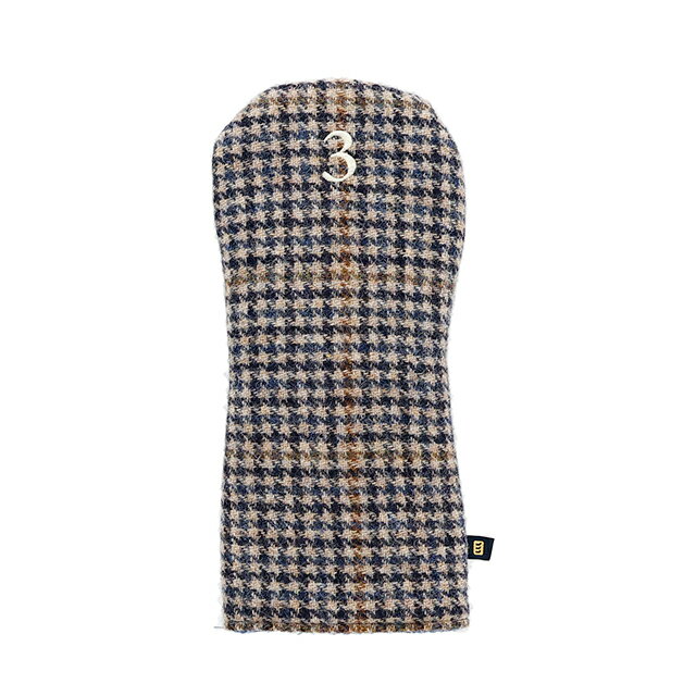 MOON コバルトヘリンボーン フェアウェイウッドカバー3