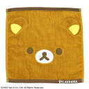 【Rakuten Fashion THE SALE 50%OFF!】 リラックマ キュートフェイスリラックマ ハンドタオル キャリータオル 約30×30cm