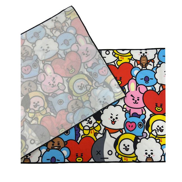 接触冷感タオル BT21 ゲットトゥゲザーの紹介画像3