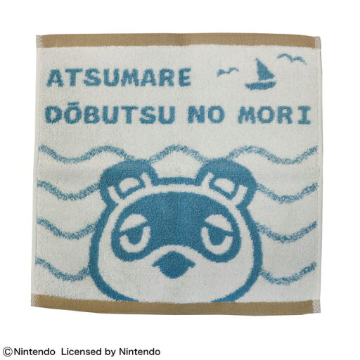 あつまれ どうぶつの森 島にあつまれ ハンドタオル キャリータオル 約30×30cm あつまれ どうぶつの森 島にあつまれ ハンドタオル キャリータオル 約30×30cm