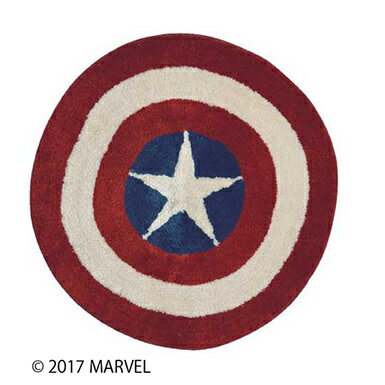 Marvel マーベル スタリーラウンド 円形マット
