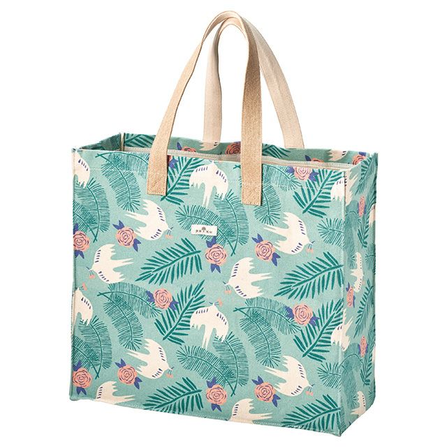 ビッグトートバッグ polku タートルドーブスキャンバス