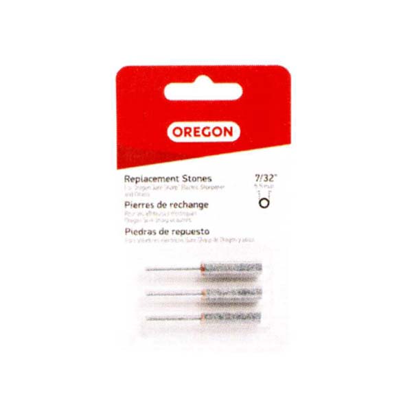 ＼在庫有／ OREGON オレゴン チェンソー用品 シュア・シャープ 研磨石 4.5mm 用 3本入り 品番 32628 チェーンソー 