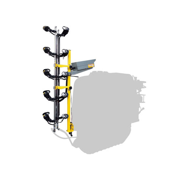 MINORU みのる産業 自走台車式静電噴口 eジェッター CUBE 『FSR-360』噴口ピッチ 22.5cm (静電ノズル)