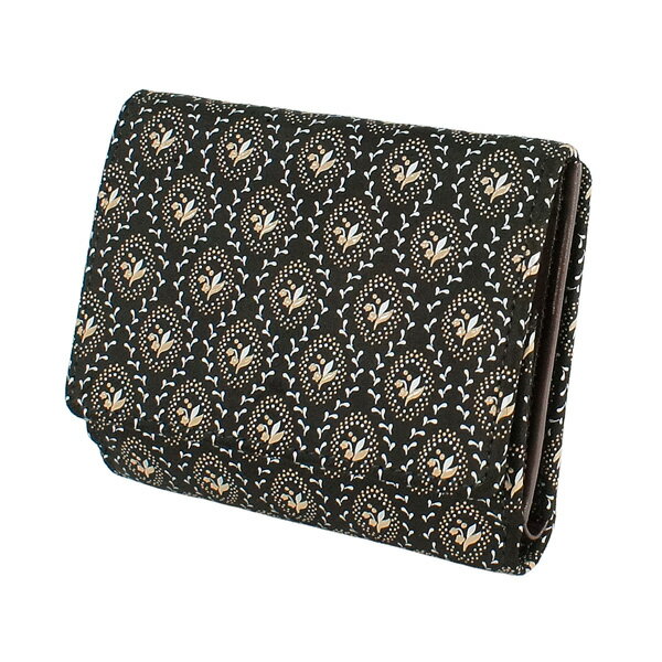 印伝 【甲州印伝 印傳屋 上原勇七】財布 財布 2215 二つ折り財布【7004 しらべ すずらん 鈴蘭】 女性用..