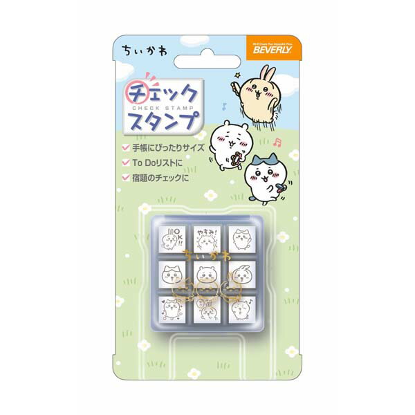 樂天商城 - ちいかわ チェックスタンプ ビバリー CK9-056