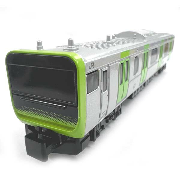 Nゲージダイキャストモデル 50・E253系　山手線 ★商品説明 ダイキャスト製の鉄道モデルです。 JR・私鉄各社の人気列車をモデル化しました。 金属製で、重量感のあるモデルです。 JR東日本が2017年に山手線用に導入した車両。 現在は山手線全ての車両がこの形式の変わっています。 製品は全面のグラデーション（ドット）も実車と同じ数で印刷するなど、細部にまで拘っています。 また、シャーシも新型を作成しております。 ・レール幅9mm ・スタイル重視した設計です。 ・動力はありません。 ・種類豊富・集めて楽しい。 ★セット内容 本体x1（画像の1車両） ★備考 メーカー：トレーン こちらも、おすすめ! おかざりレール 連結器 ケース　