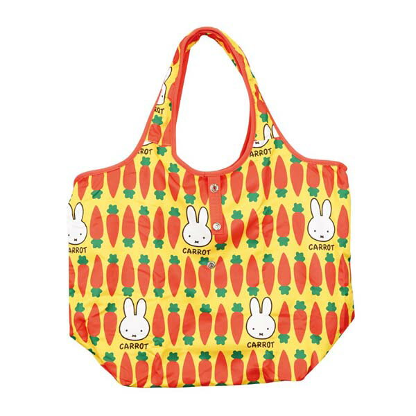 樂天商城 - ミッフィー&キャロット エコバッグ イエロー ハシートップイン
