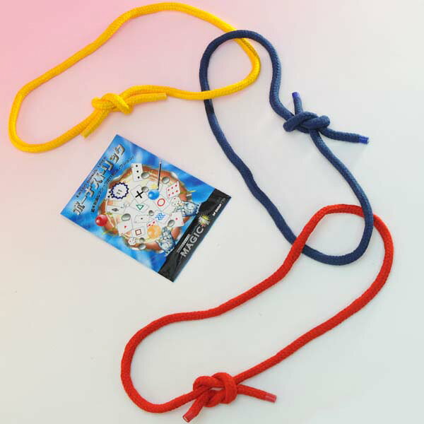 MARUSOUのMAGIC+1 リンキングロープ 白 DPグループ 手品 マジック｜アングル2