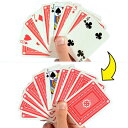 マジック手品用品 C5810 回れ右するカード ★商品説明 マジシャンは10枚のカード（パケット）を裏向きの状態で広げて見せます。そして、1枚おきに5枚のカードを表向きにします。こうすると、10枚のカードは交互に表と裏が混ざった状態になりま...