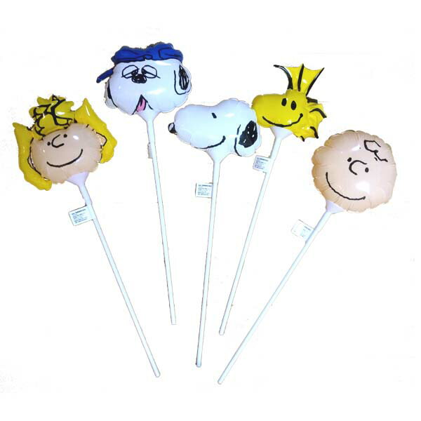 PEANUTS スヌーピー ヘッド スティックバルーン 宝興産