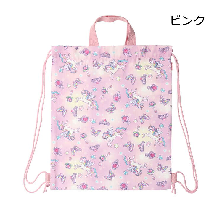 子供服 Kids Foret (キッズフォーレ) ユニコーン・恐竜・車・苺総柄ナップザック・リュック B11604の商品画像 3