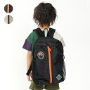 【25夏セール30%OFF】子供服 Kids Foret (キッズフォーレ) ワッペン付き撥水オーバルリュック M,L B13612