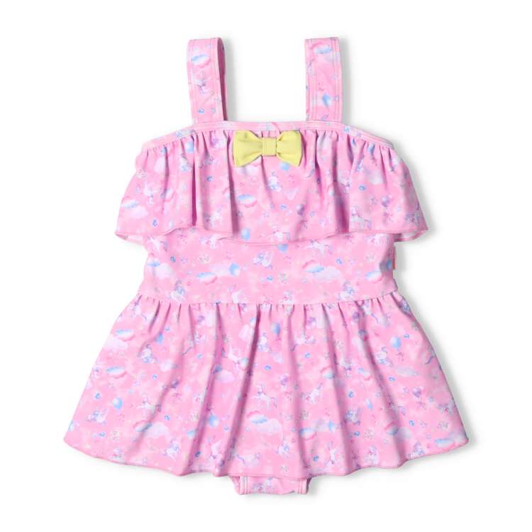 【24夏セール50%OFF】子供服 Kids Foret (キッズフォーレ) ユニコーン柄ワンピース...