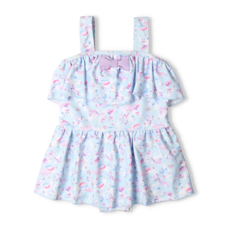 【24夏セール50%OFF】子供服 Kids Foret (キッズフォーレ) ユニコーン柄ワンピース...