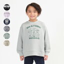 【10%OFFクーポン対象 5/6まで】子供服 m´ (エムズ) ネット限定日本製ベア裏毛プリントトレーナー キッズ 男の子 女の子 100cm 110cm 1...