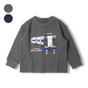 【店内全品ポイント5倍 5/16 01:59まで】子供服 moujonjon (ムージョンジョン) 名鉄電車ミュースカイ裏毛トレーナー・スウェット 100cm ...