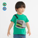 子供服 moujonjon (ムージョンジョン) 在来線電車ウエストポーチ半袖Tシャツ 90cm~130cm F30875