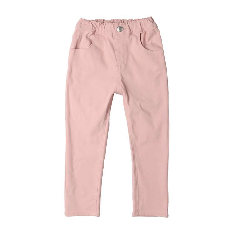 【25春セール30％OFF】子供服 moujonjon (ムージョンジョン) のびのびツイルスキニ...