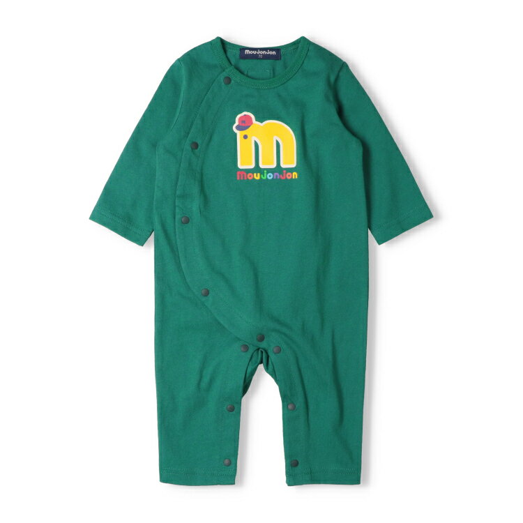 【25秋冬セール50％OFF】子供服 moujonjon (ムージョンジョン) ロゴ・バスワッペン...