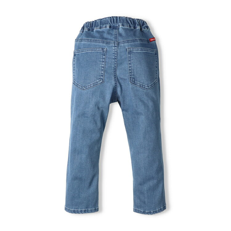 【25秋冬セール50％OFF】子供服 moujonjon (ムージョンジョン) 車プリントデニムパンツ・長ズボン 90cm 100cm 110cm 120cm 130cm 140cm M55000 marutaka-10037207 こどもの森 e-shop メーカー直営 サンプル画像3