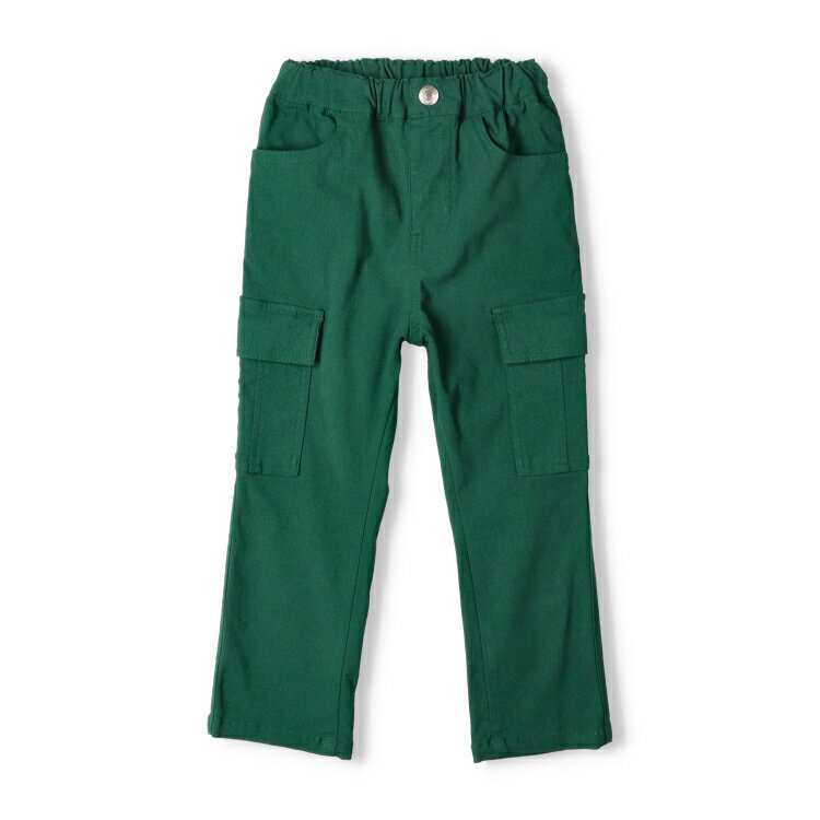 【25秋冬セール50％OFF】子供服 moujonjon (ムージョンジョン) のびのびツイル無地...