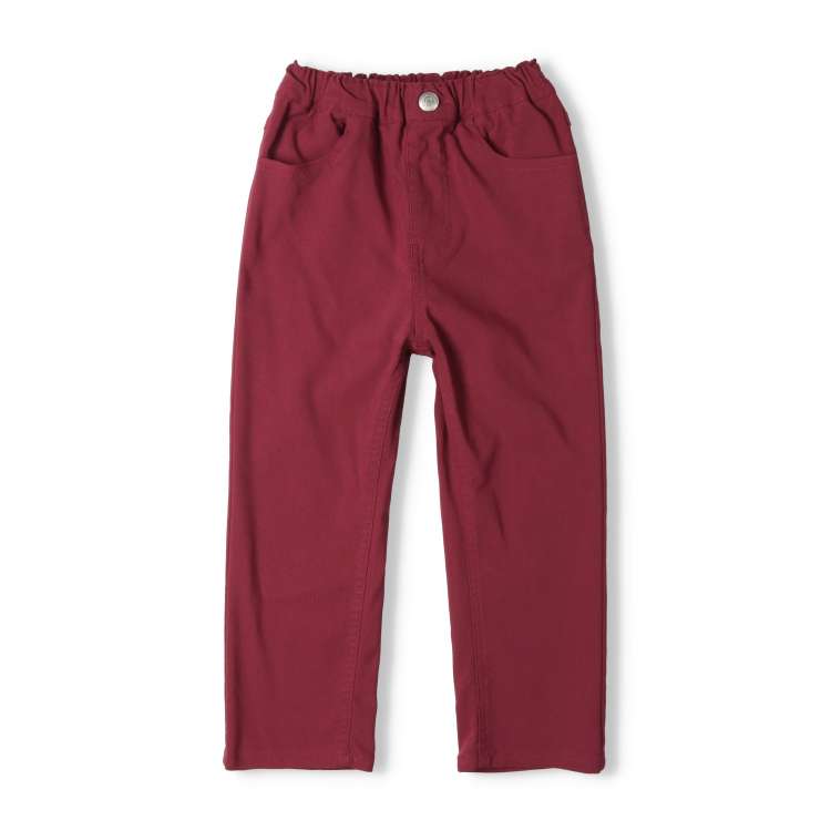 【25秋冬セール30％OFF】【子供服】 moujonjon (ムージョンジョン) のびのびツイルストレートパ marutaka-10036453 こどもの森 e-shop メーカー直営 サンプル画像3